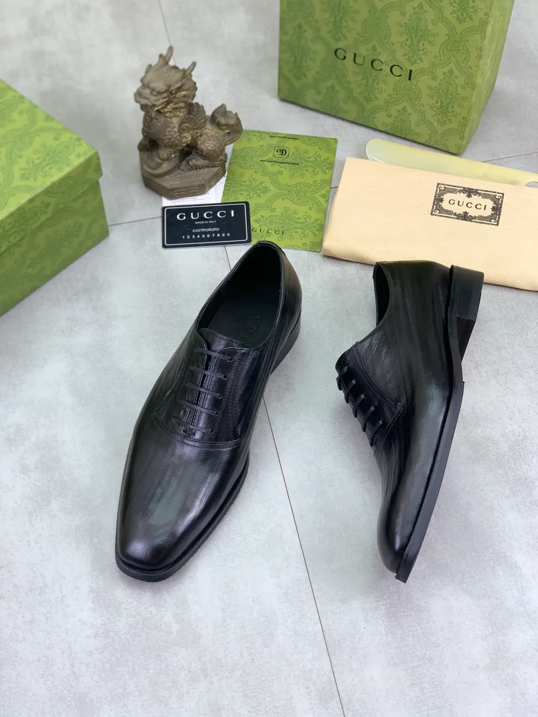 Men's men's shoes 💰P560 [New style] Water dyed cowhide 💰💎💎💎 [Gucci] GUCCI high-end men's formal business leather shoes, original order 1:1! Original imported high-end open-edge beaded calfskin, original metal buckle, imported first-layer cowhide lining for feet. Original outsole, men's shoe size: 39-44 (customized to 45) 2️⃣ colors available